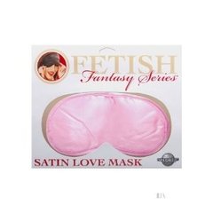 Fetish fantasy series satin love mask pink