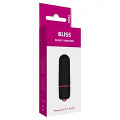 Minx Bliss 7 Mode Mini Bullet Vibrator Black